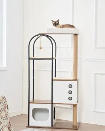 Multi-Level Cat Tree Tower